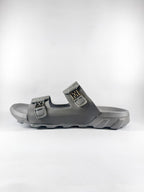 Grey Trek Dual-Buckle Slides (DB 402)