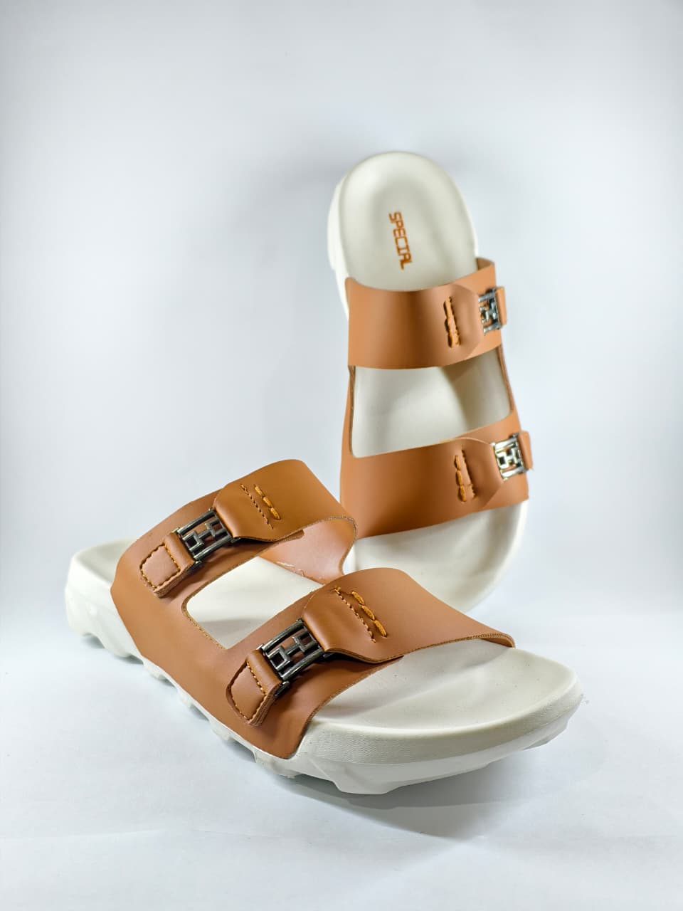 Bronze Trek Dual-Buckle Slides (DB 402)