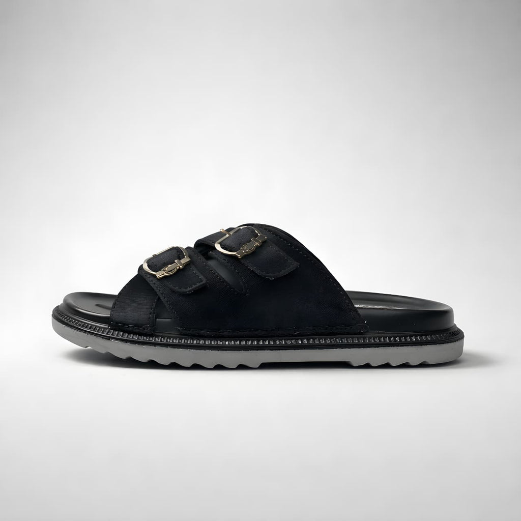 Wavy Double-Buckle Slide (WD 077)