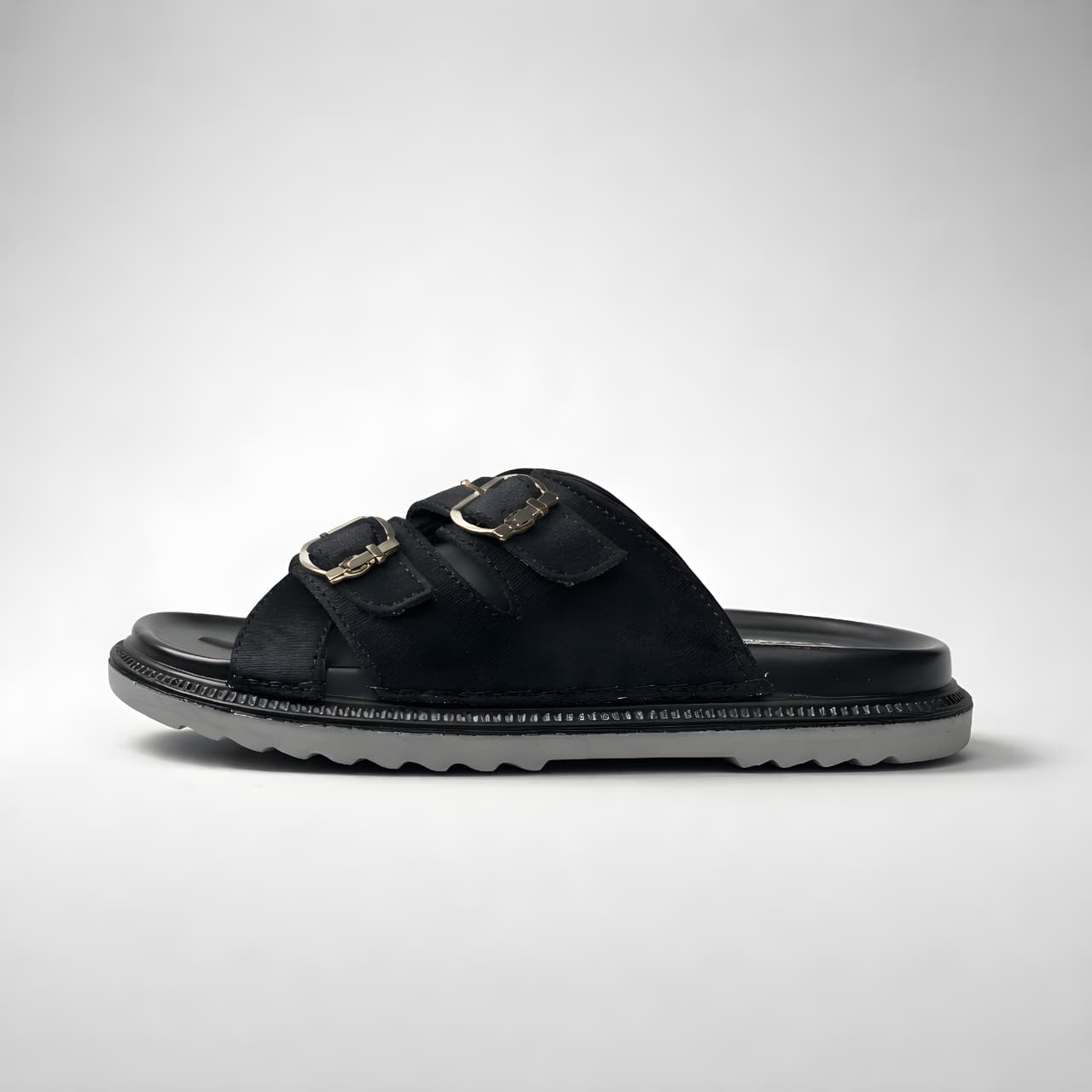 Wavy Double-Buckle Slide (WD 077)
