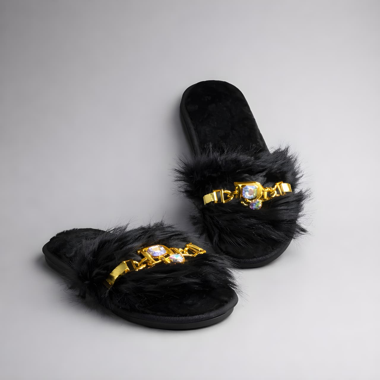 Black Cat Slipper (BC 50)