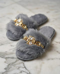Grey Cat Slipper (BC 50)