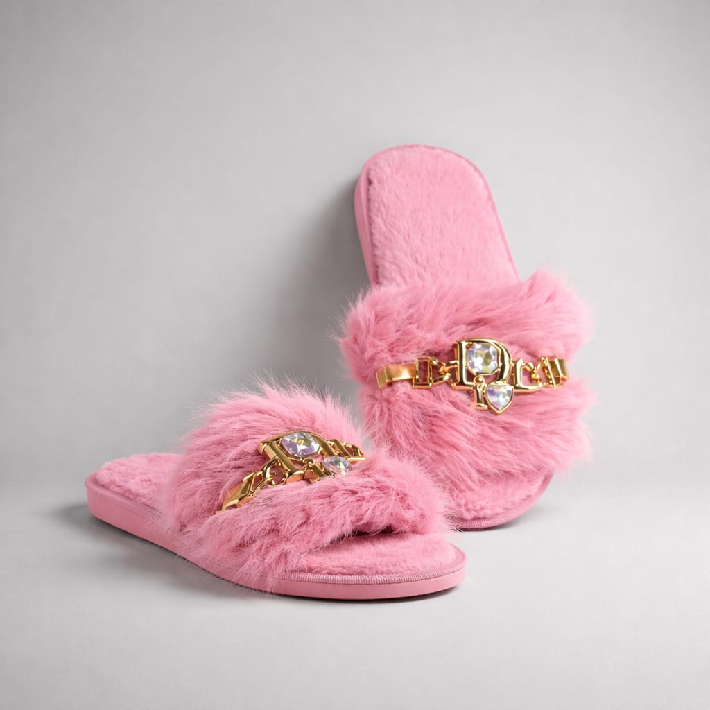 Pink Cat Slipper (BC 50)